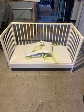 Cuna Ikea Blanca. colecho
