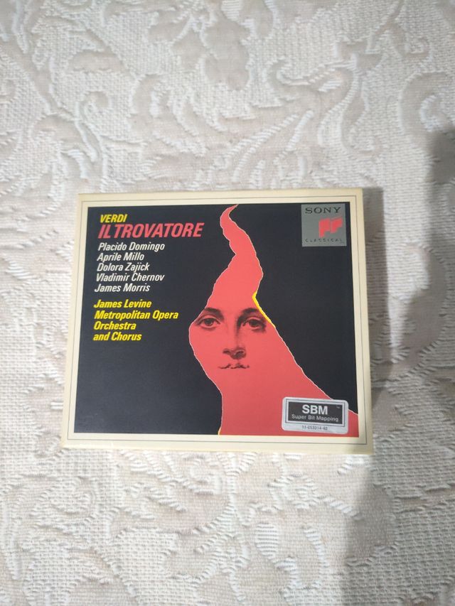 CD Verdi Il Trovatore Sony Classical