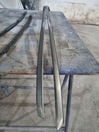 Molduras cromadas techo Mercedes 190e