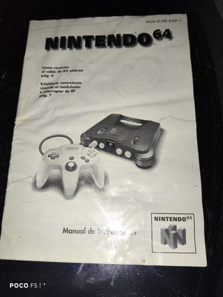Nintendo 64 con caja