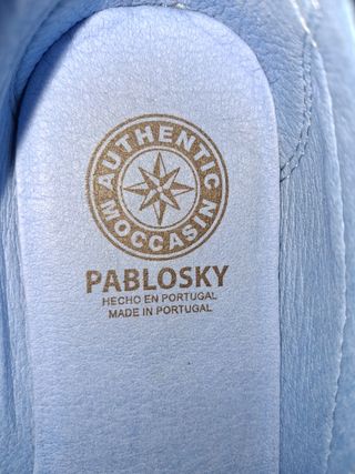 Zapatos náuticos azules niño marca Pablosky