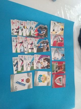 Lote cromos megacracks fútbol varios años