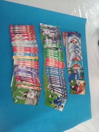 Lote cromos megacracks fútbol varios años