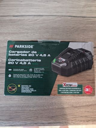 Cargador Parkside 20V 4.5A