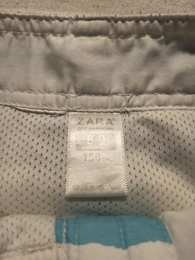 Bañador Zara Talla 8-9 Rayas Azules