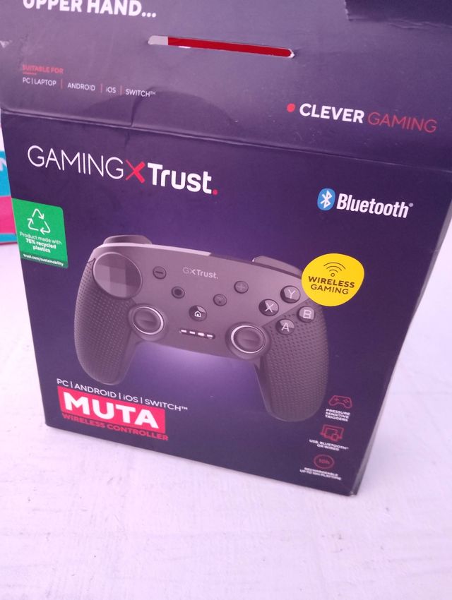 Mando Inalámbrico Gaming Trust Negro