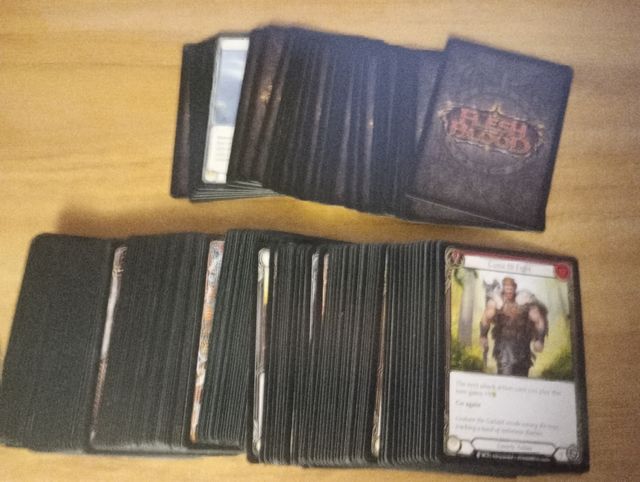 Lote Cartas Flesh and Blood