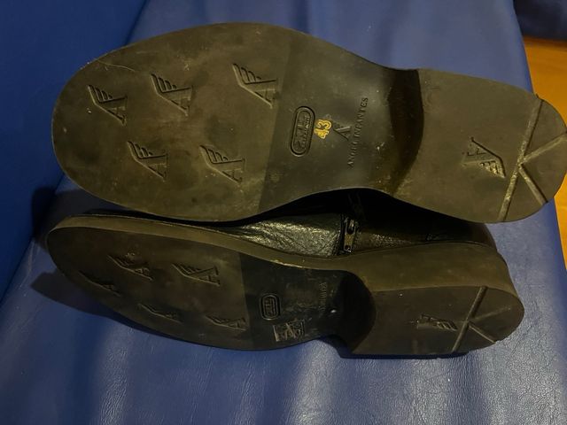 Botín de piel para hombre