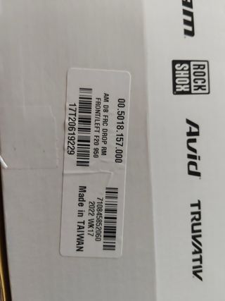 MANETA IZQUIERDA Y PINZA SRAM FORCE 1