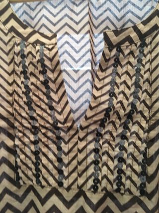 Vestido Calzedonia Zigzag M/38/10