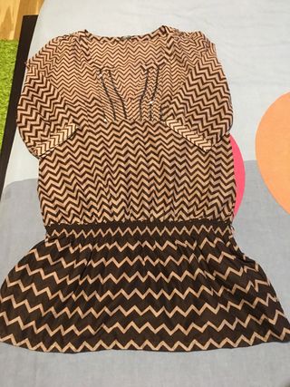 Vestido Calzedonia Zigzag M/38/10