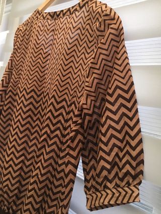 Vestido Calzedonia Zigzag M/38/10