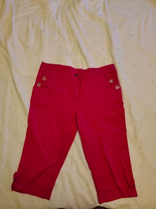 Pantalone con stelline brillantinate da donna
