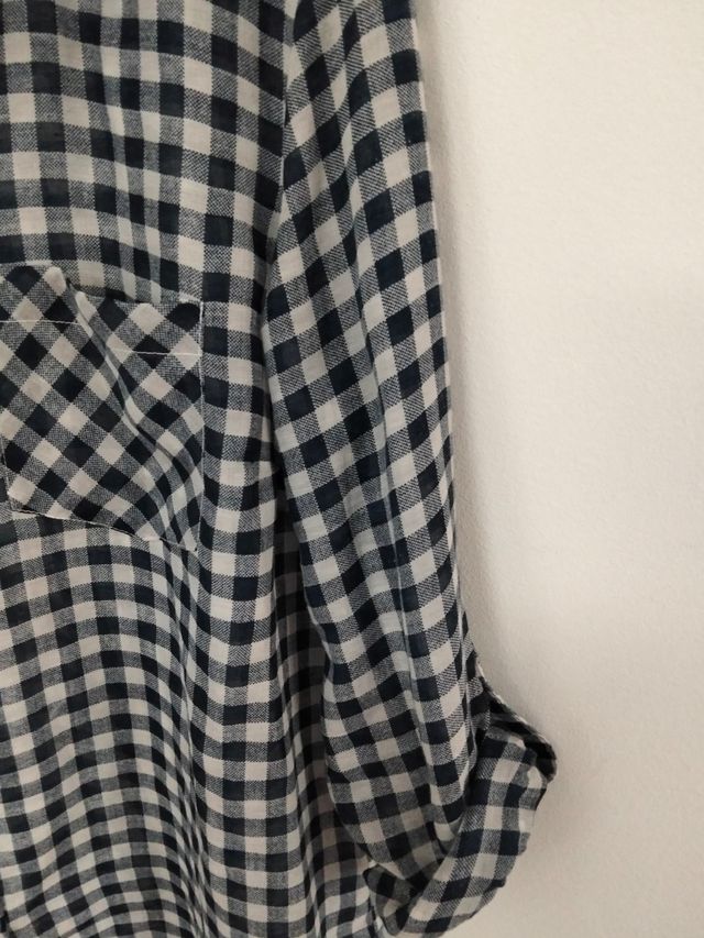 Camisa cuadros Stradivarius