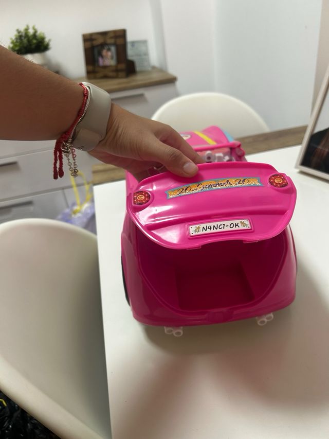 Coche Nancy Rosa y Azul