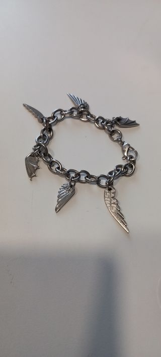 Pulsera Miss Sixty mujer alas plata