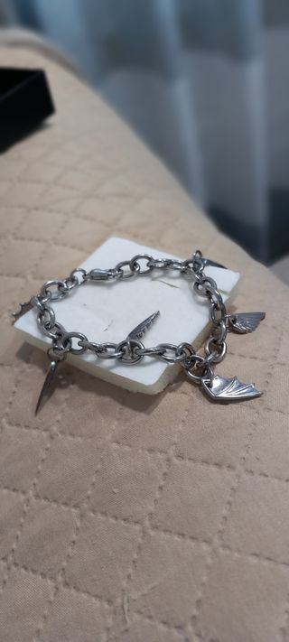 Pulsera Miss Sixty mujer alas plata