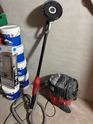 Aspiradora industrial y lijadora flex
