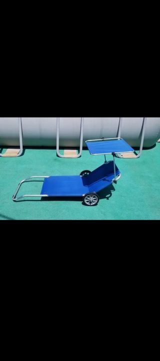 Tumbona plegable para playa