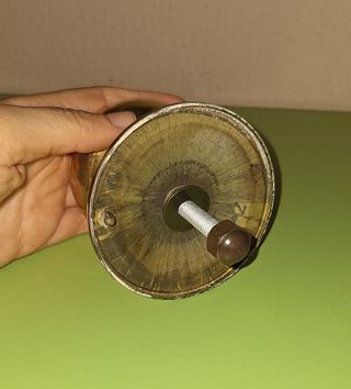 Pomo de puerta dorado