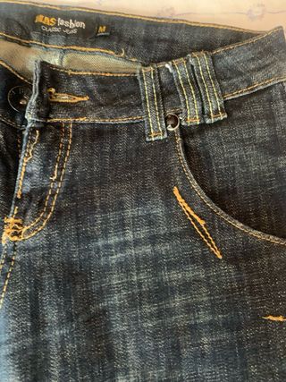 Pantalón vaquero MAS FASHION talla M