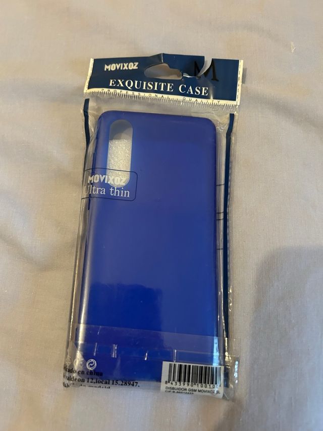 Custodia ultra sottile Movixoz per Huawei P30 blu