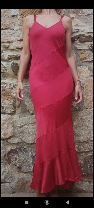 Vestido Roberto Verino Rojo Talla L