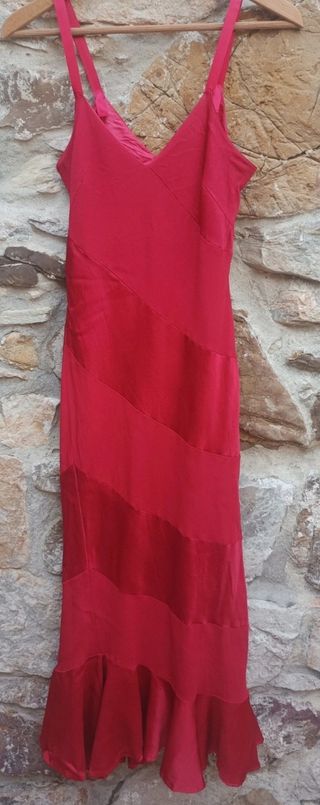 Vestido Roberto Verino Rojo Talla L