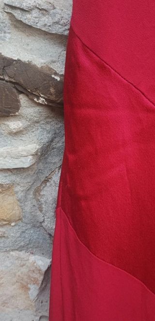 Vestido Roberto Verino Rojo Talla L
