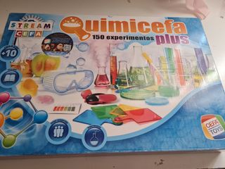 Juego Quimicefa Plus Experimentos CEFA