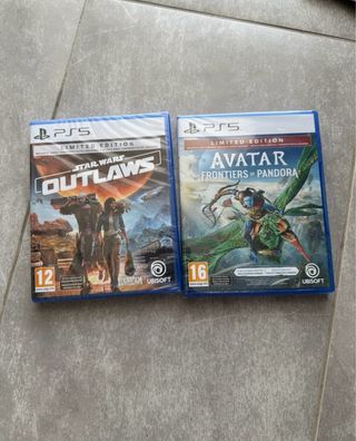 Pack PS5 Star Wars Outlaws y Avatar - Nuevos