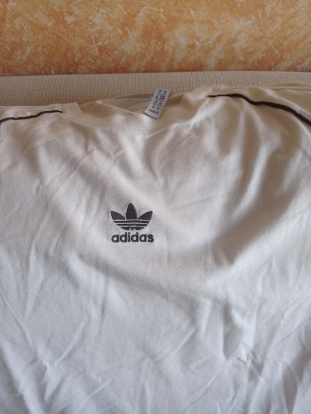 Camiseta Adidas Talla M Blanca