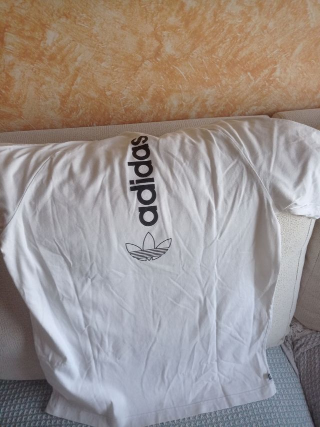Camiseta Adidas Talla M Blanca