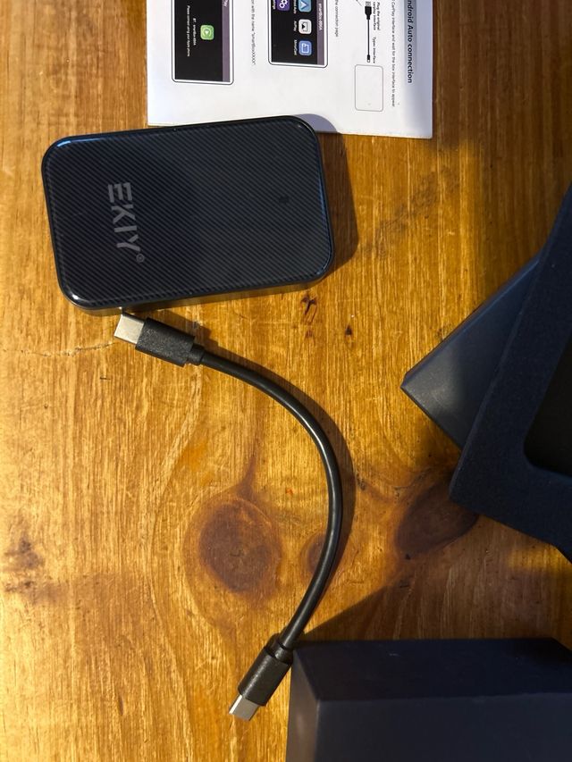 Adaptador CarPlay Android Auto Inalámbrico