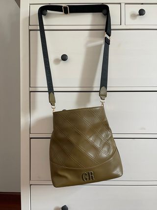 Bolso acolchado GR verde caza