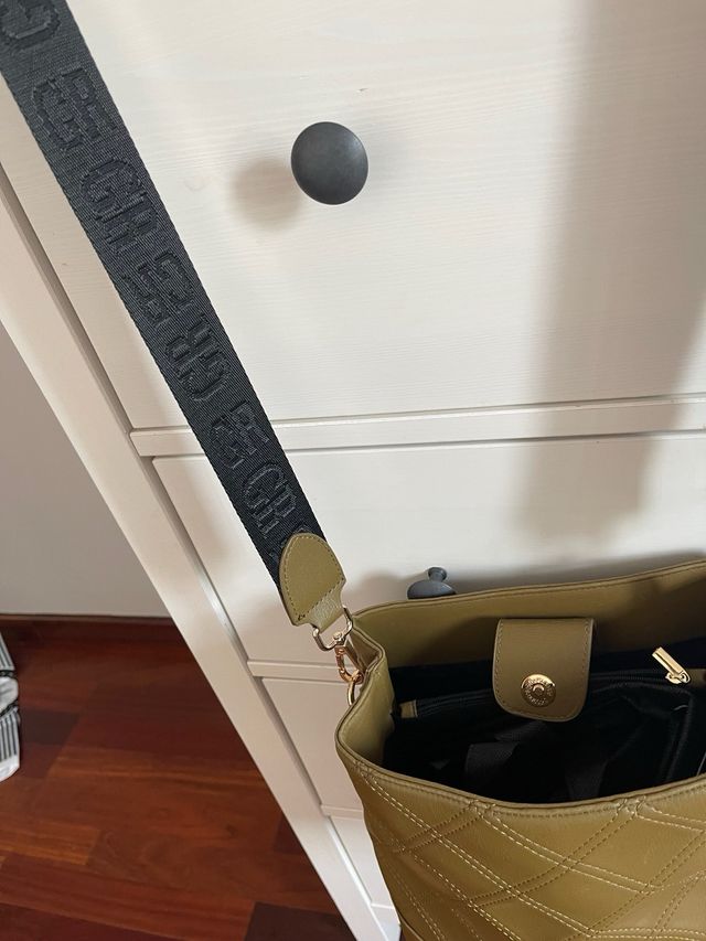 Bolso acolchado GR verde caza