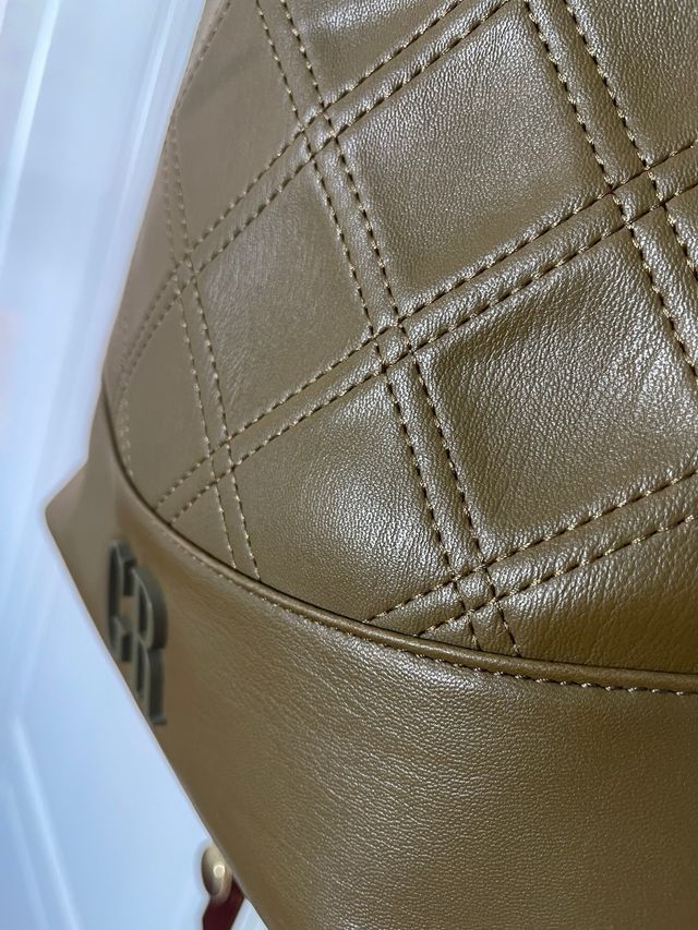 Bolso acolchado GR verde caza