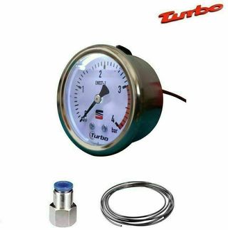 RELOJ 52MM LED BLANCO ESPECIAL SEAT TURBO 4bar!! 