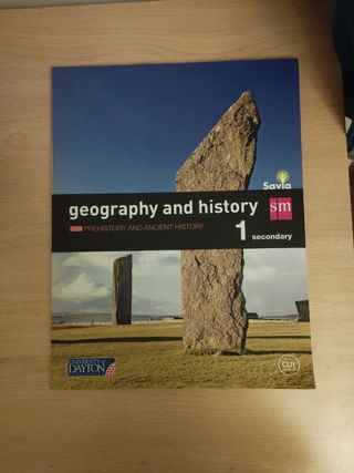 Geography and history. 1 Secondary. Savia