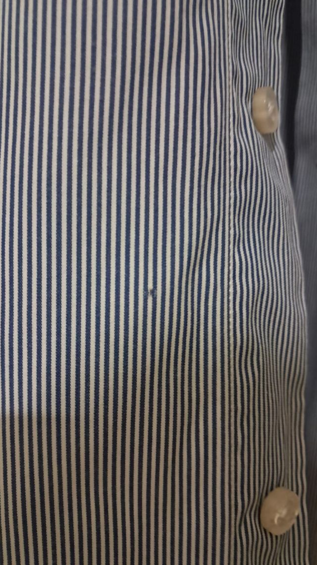 Camicia uomo Xacus righe azzurre