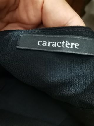 Abito elegante donna nero/verde oliva scuro