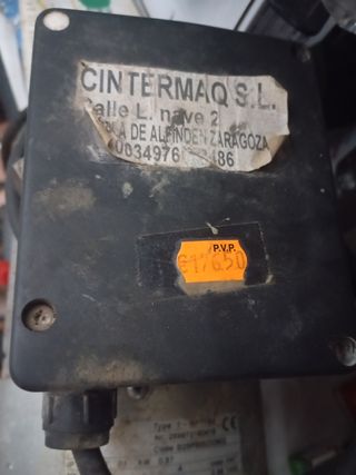 Motor 0.37 kW 230V para hormigonera