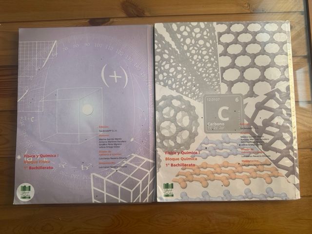 FÍSICA Y QUÍMICA SON DOS LIBROS 