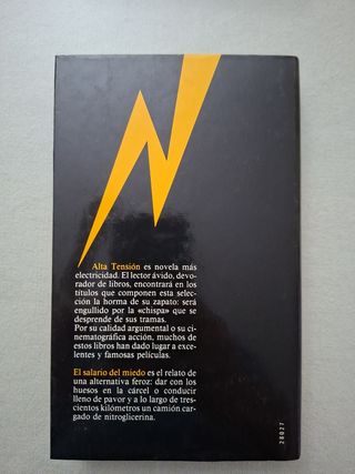 Libros colección Alta Tensión, Círculo de Lectores