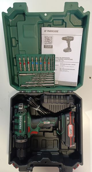 Taladro Atornillador Parkside 20V
