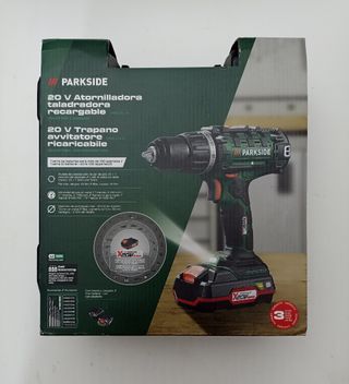 Taladro Atornillador Parkside 20V