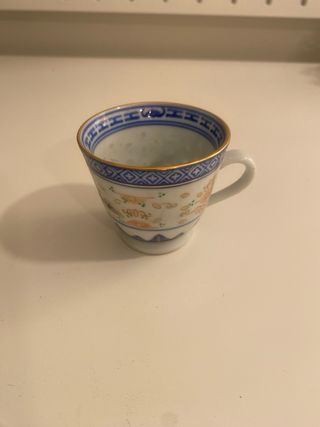 Conjunto de chávenas de café Bago de Arroz