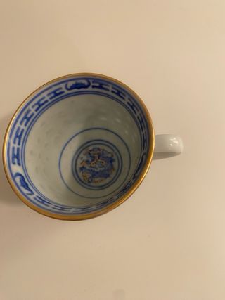 Conjunto de chávenas de café Bago de Arroz