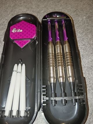 Dardos profesionales con estuche