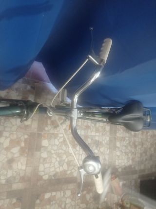 *Bicicleta vintage verde*